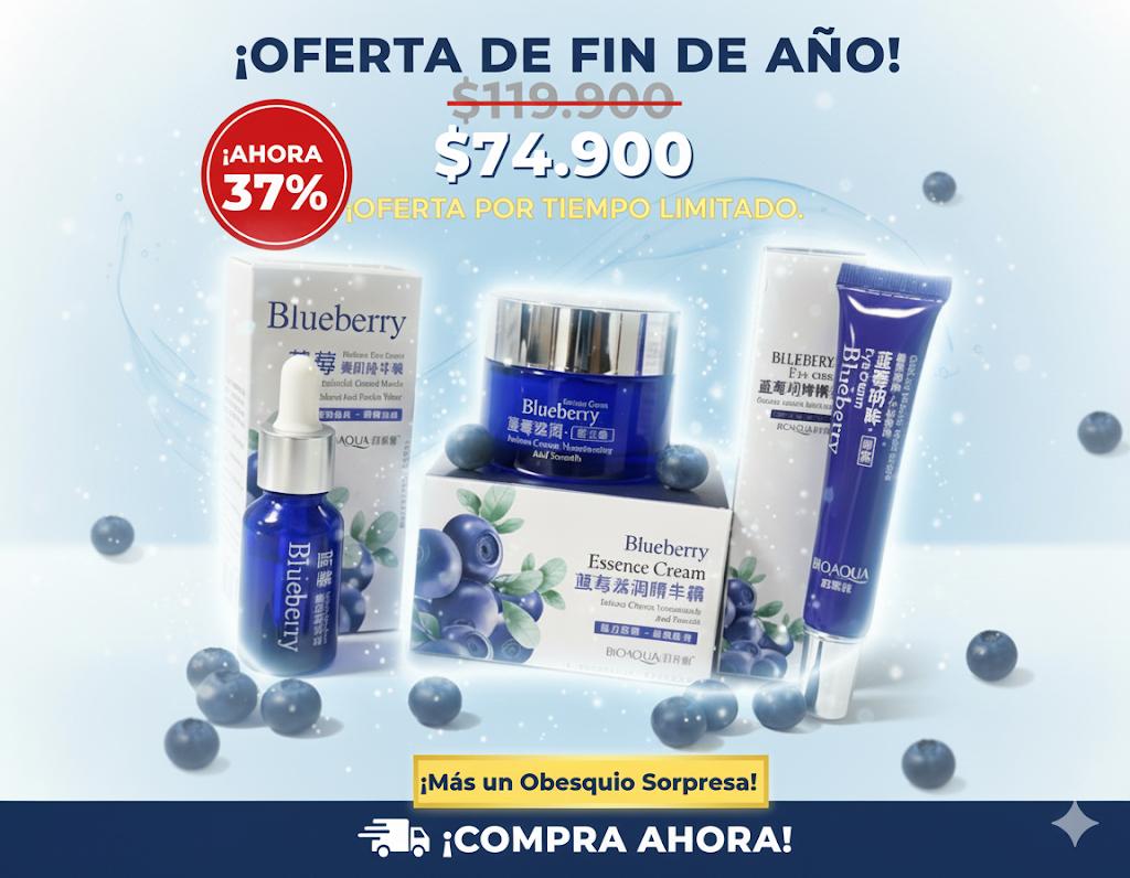 Kit Facial de Arándanos